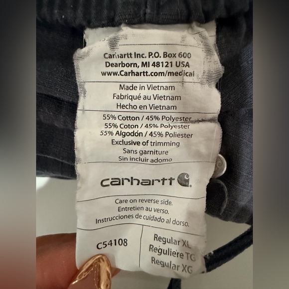 Carhartt Men's Dark Gray Cargo Pants size XL - Picture 5 of 10